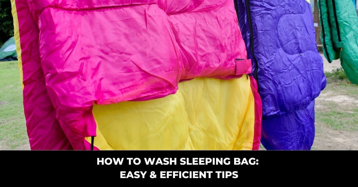 Sweat, Muddy Paws and More: How to Wash a Sleeping Bag | Pelican