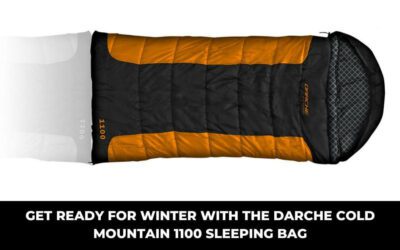 Get Ready for Winter –  Darche Cold Mountain 1100 Sleeping Bag