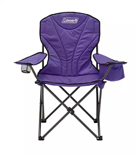 Coleman Cooler Arm Chair, Queen Size, Purple