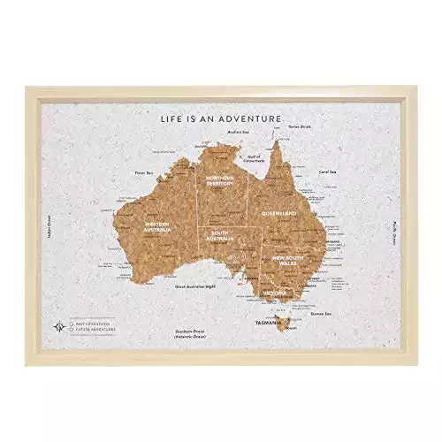 Splosh Travel Board Australia Map, Small